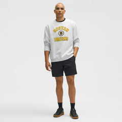 NHL Boston Bruins lululemon Steady State Crew - Heathered Core Ultra Light Grey