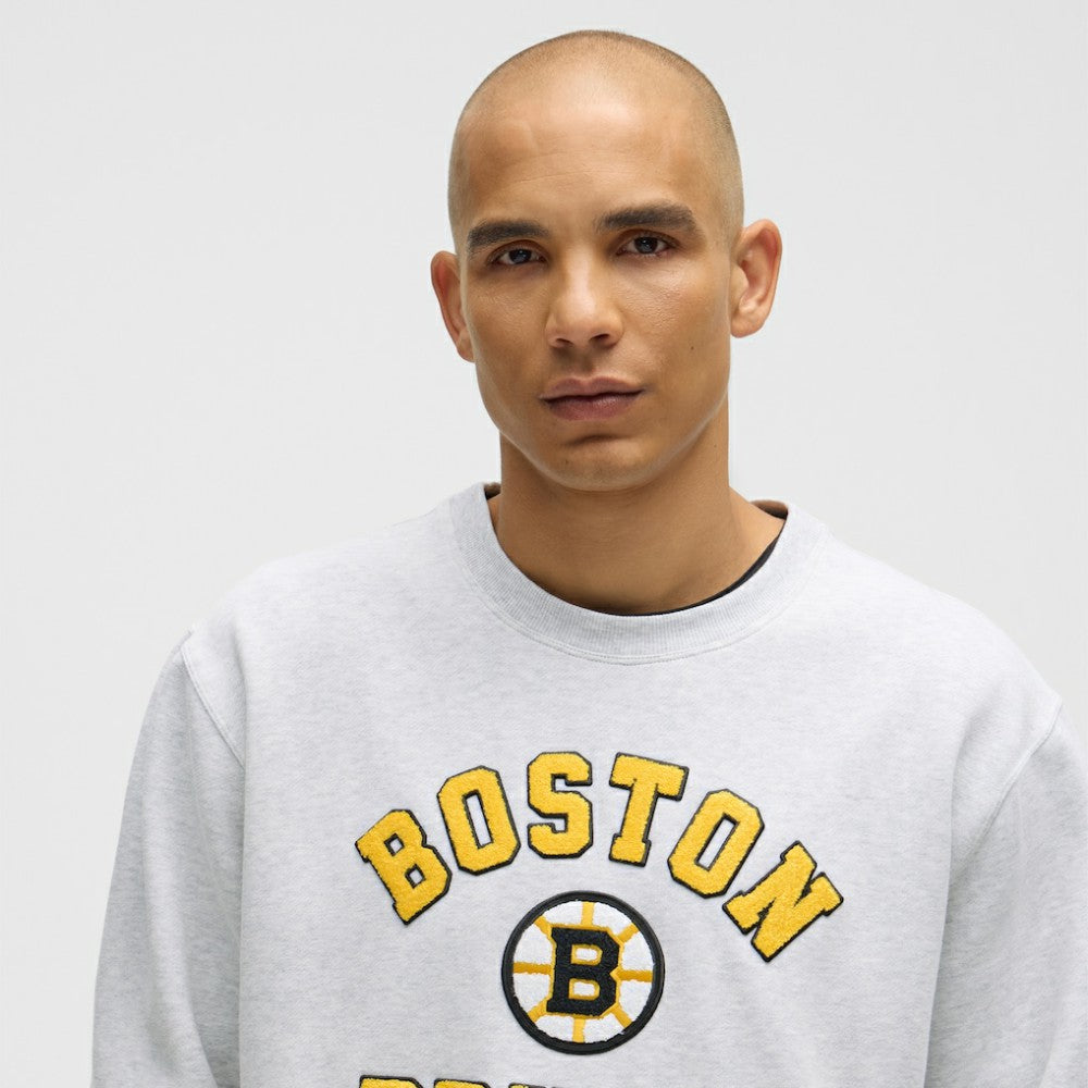 NHL Boston Bruins lululemon Steady State Crew - Heathered Core Ultra Light Grey
