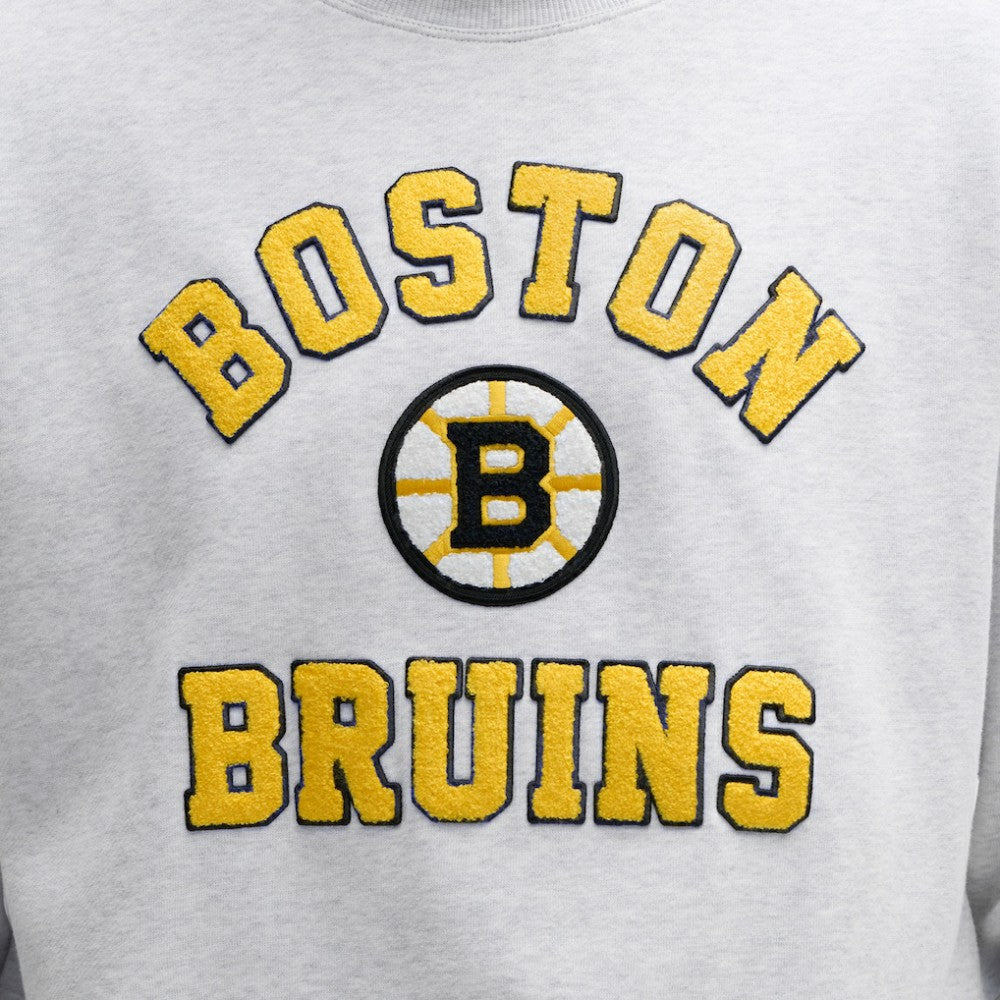 NHL Boston Bruins lululemon Steady State Crew - Heathered Core Ultra Light Grey