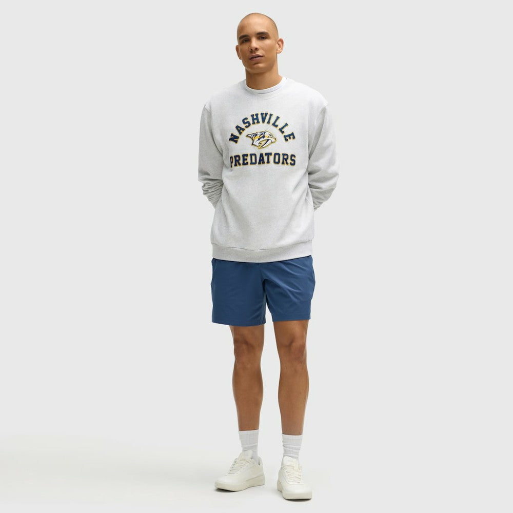 NHL Nashville Predators lululemon Steady State Crew - Heathered Core Ultra Light Grey