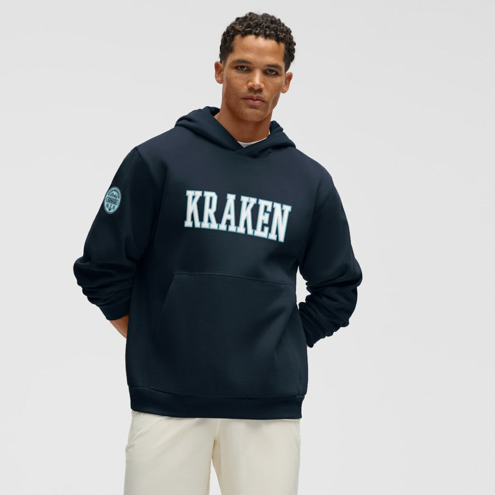 NHL Seattle Kraken lululemon Steady State Pullover Hoodie - True Navy