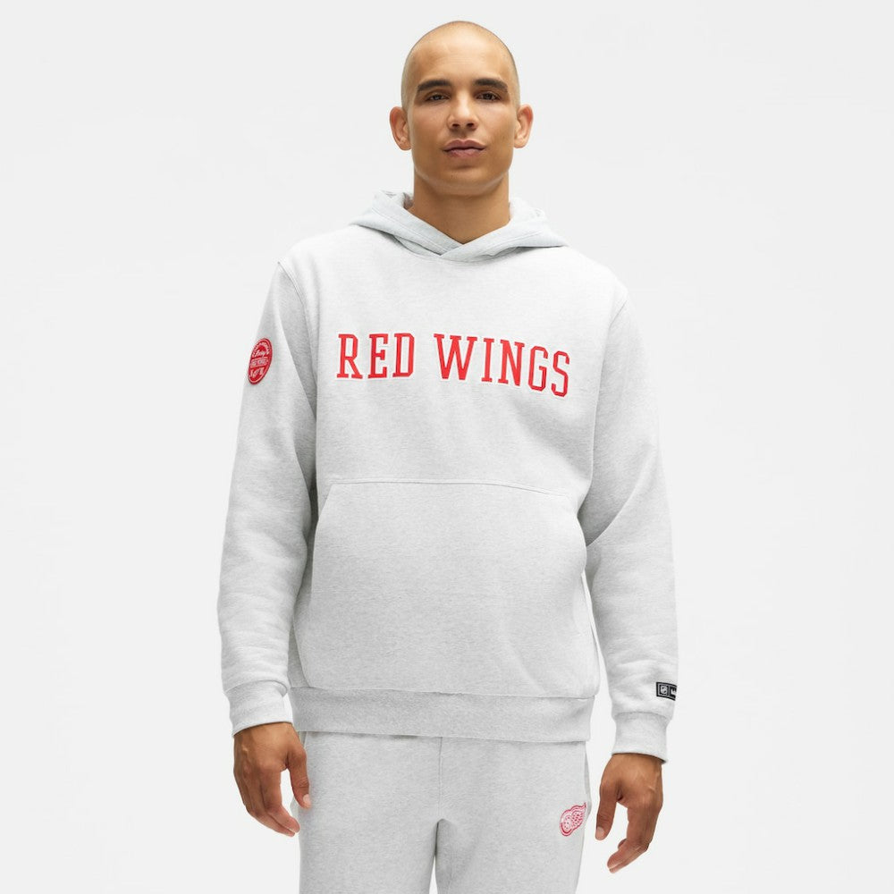 NHL Detroit Red Wings lululemon Steady State Pullover Hoodie - Heathered Core Ultra Light Grey