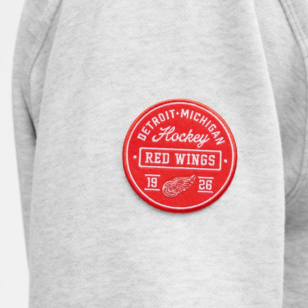 NHL Detroit Red Wings lululemon Steady State Pullover Hoodie - Heathered Core Ultra Light Grey