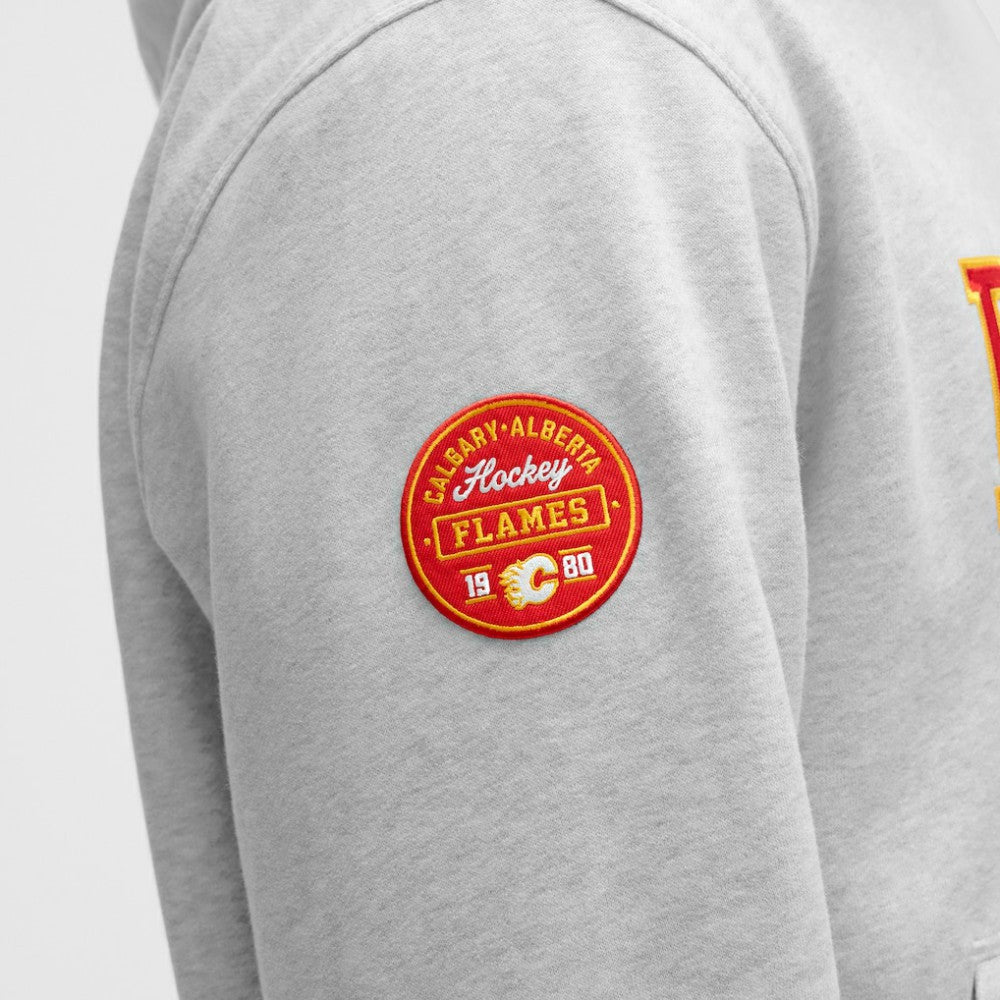 NHL Calgary Flames lululemon Steady State Pullover Hoodie - Heathered Core Ultra Light Grey
