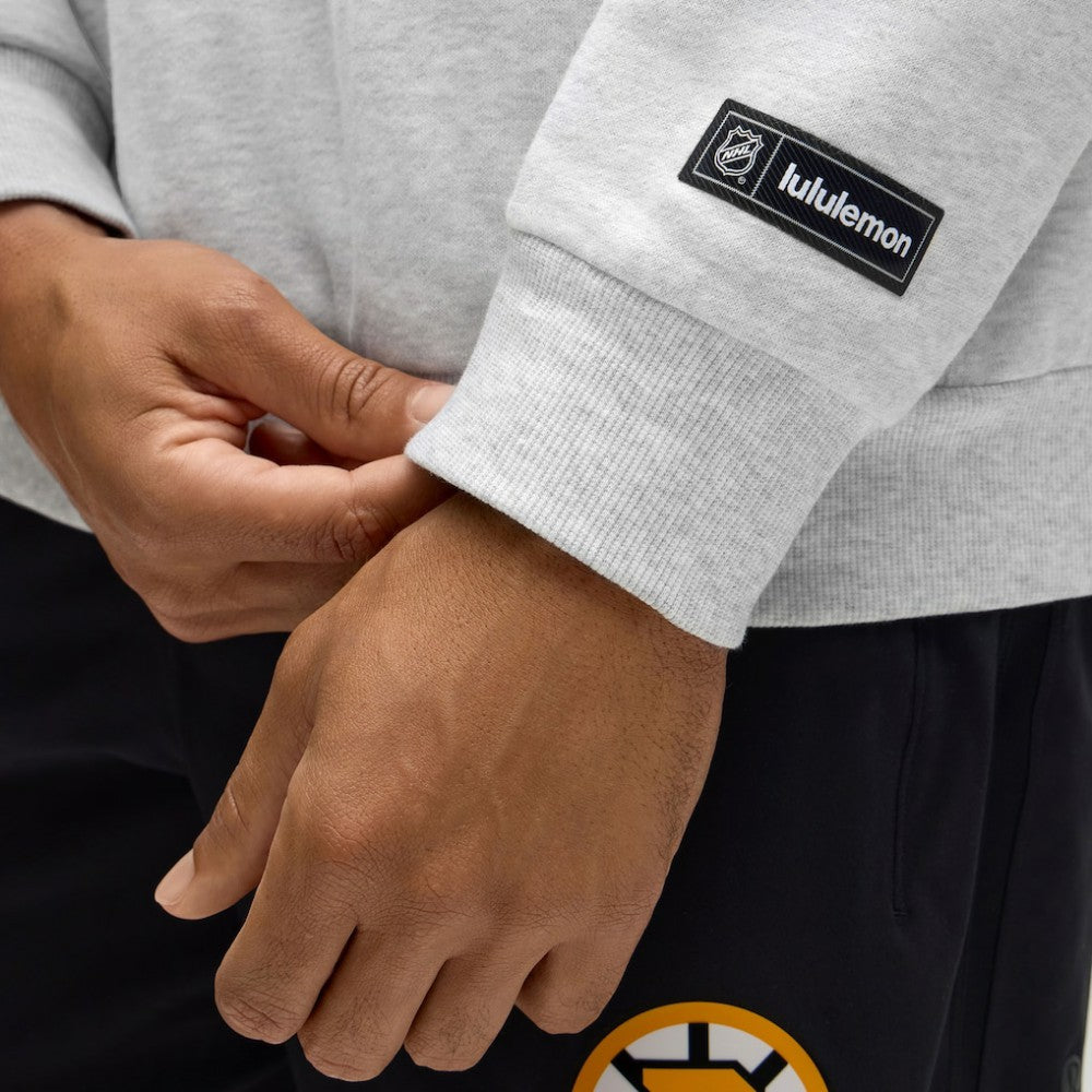 NHL Boston Bruins lululemon Steady State Pullover Hoodie - Heathered Core Ultra Light Grey
