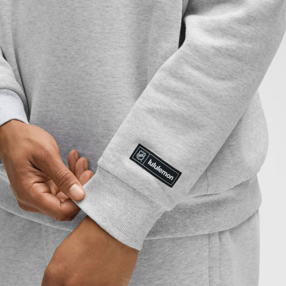 NHL Los Angeles Kings lululemon Steady State Pullover Hoodie - Heathered Core Ultra Light Grey