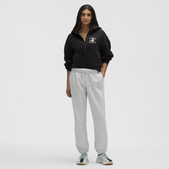 NHL Anaheim Ducks lululemon Women's Scuba Oversized Half-Zip Hoodie - Black