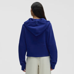 NHL Edmonton Oilers lululemon Women's Scuba Oversized Half-Zip Hoodie - Larkspur