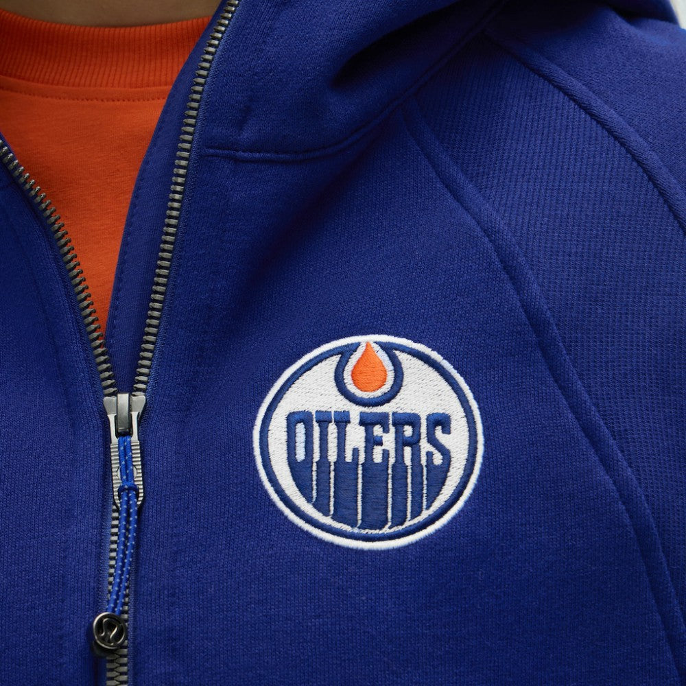 NHL Edmonton Oilers lululemon Women's Scuba Oversized Half-Zip Hoodie - Larkspur