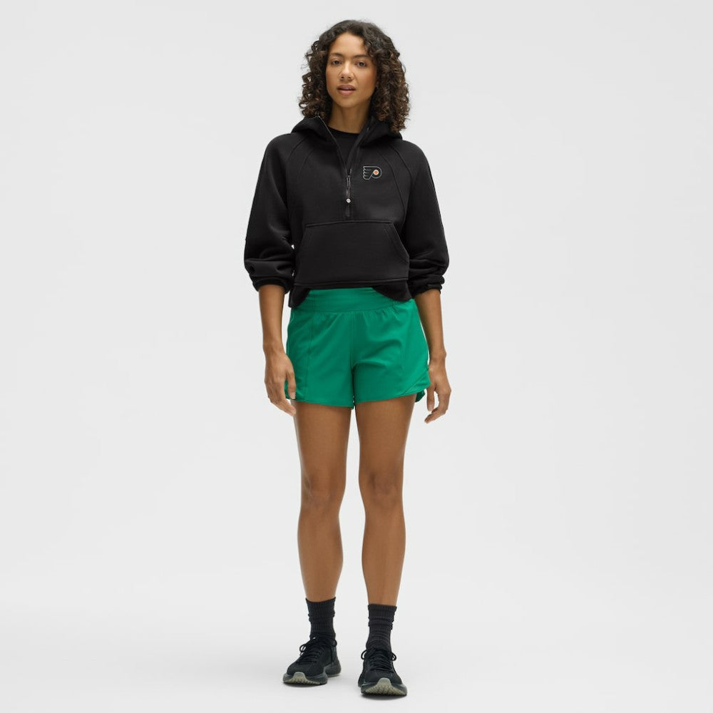 NHL Philadelphia Flyers lululemon Women's Scuba Oversized Half-Zip Hoodie - Black