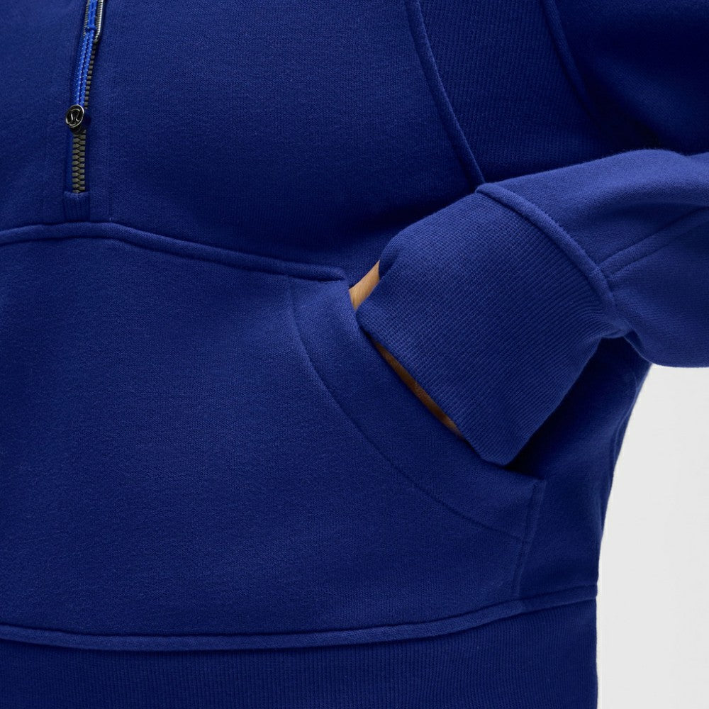 NHL Toronto Maple Leafs lululemon Women's Scuba Oversized Half-Zip Hoodie - Larkspur