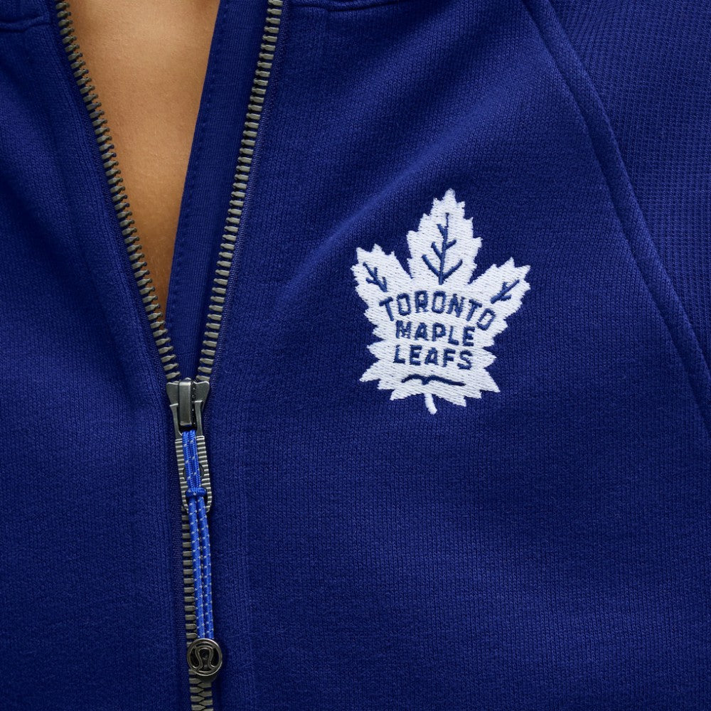 NHL Toronto Maple Leafs lululemon Women's Scuba Oversized Half-Zip Hoodie - Larkspur