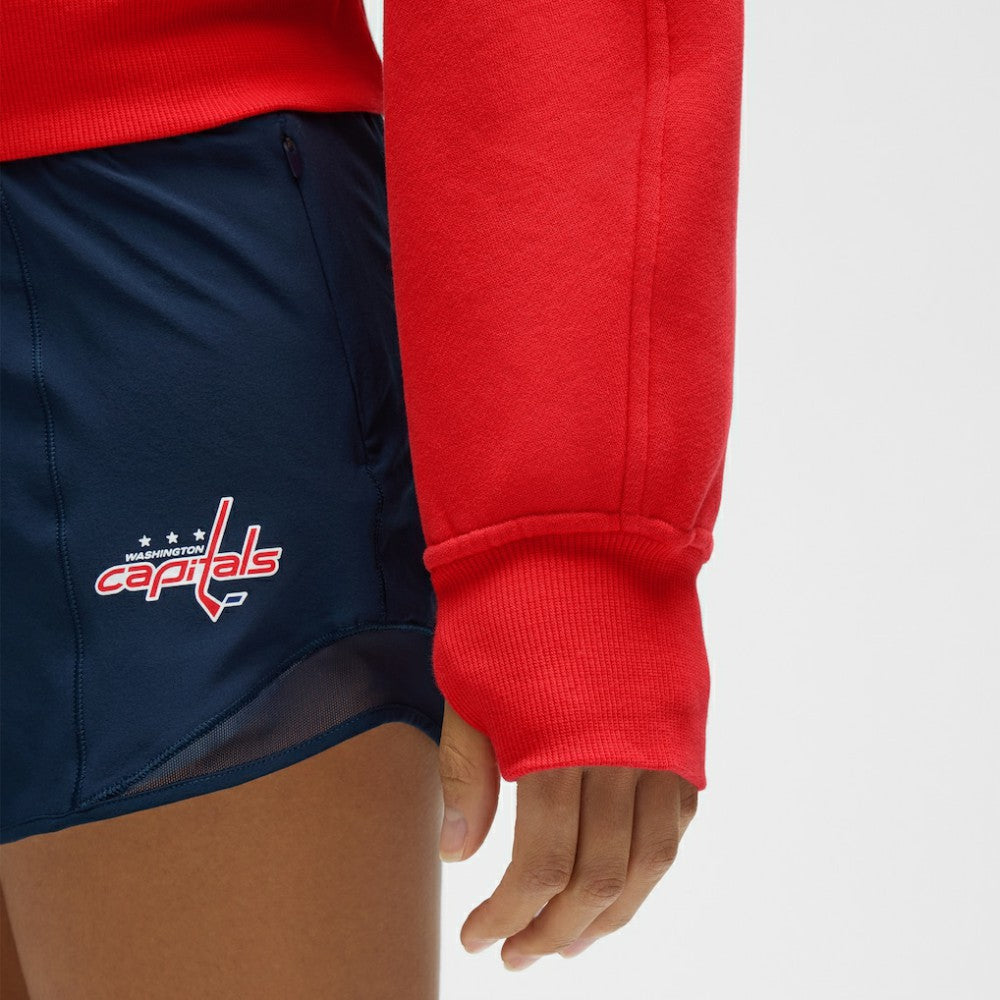 NHL Washington Capitals lululemon Women's Scuba Oversized Half-Zip Hoodie - True Red