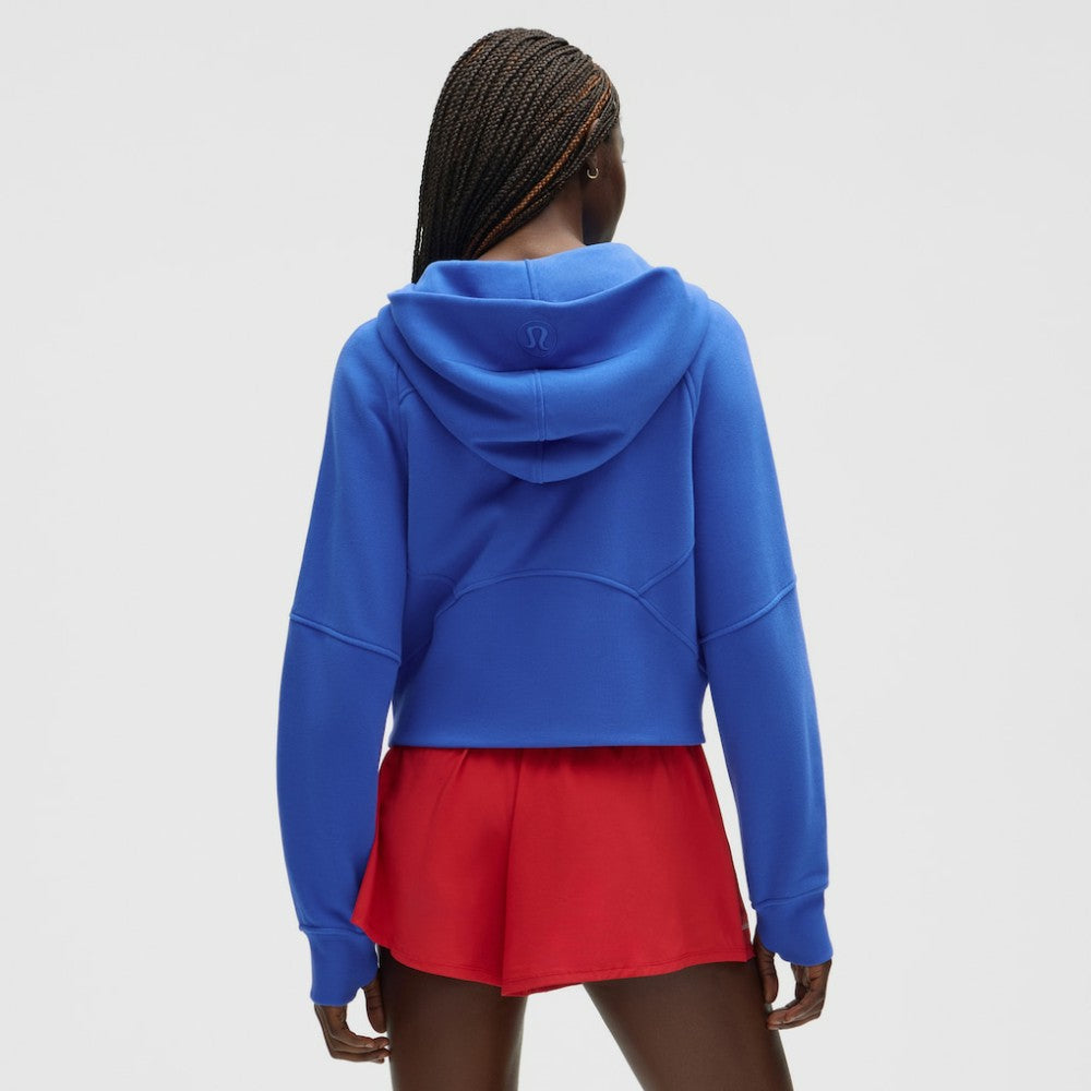 NHL New York Rangers lululemon Women's Scuba Oversized Half-Zip Hoodie - Blue