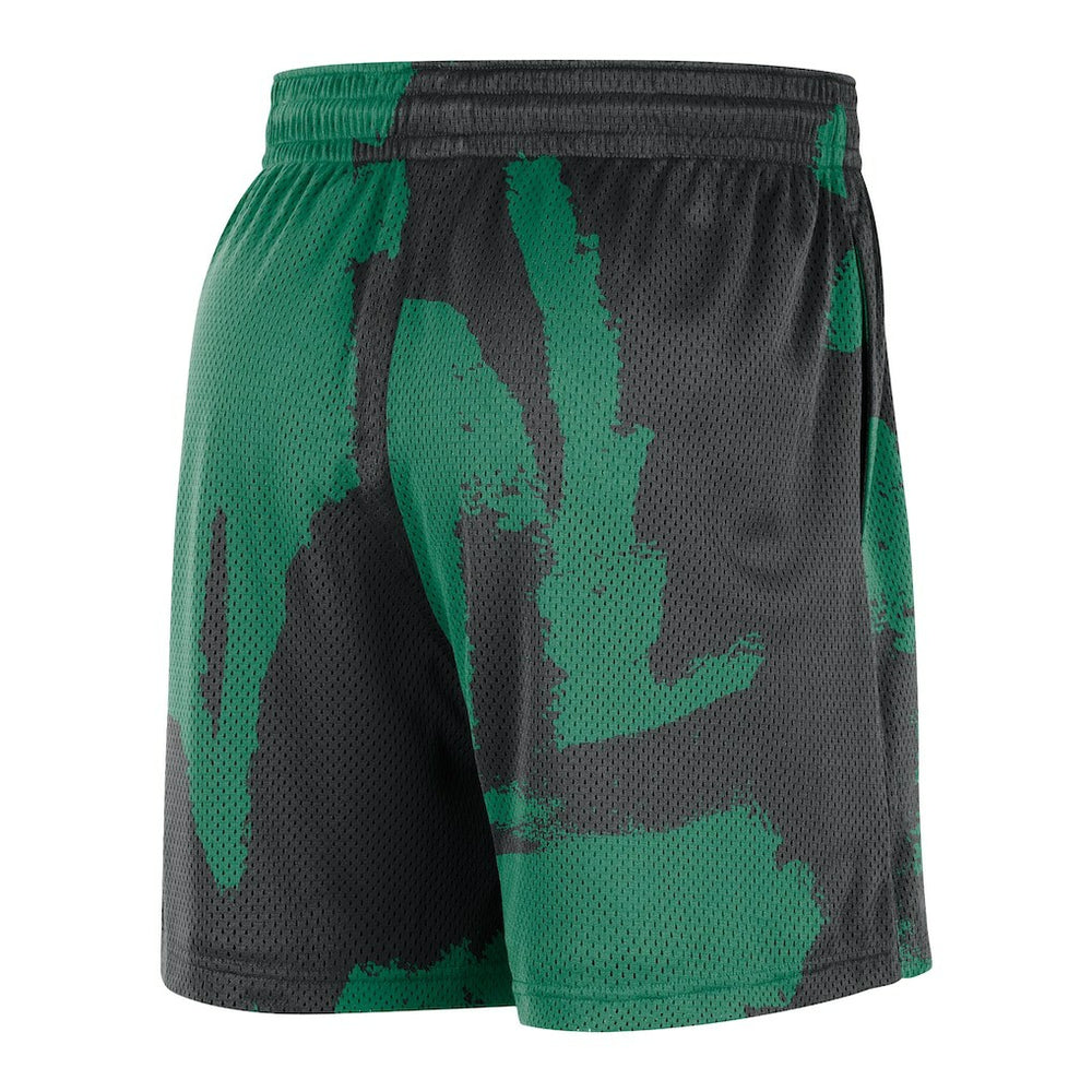 Boston Celtics Courtside Club Dri-FIT Practice Shorts Black/Kelly Green