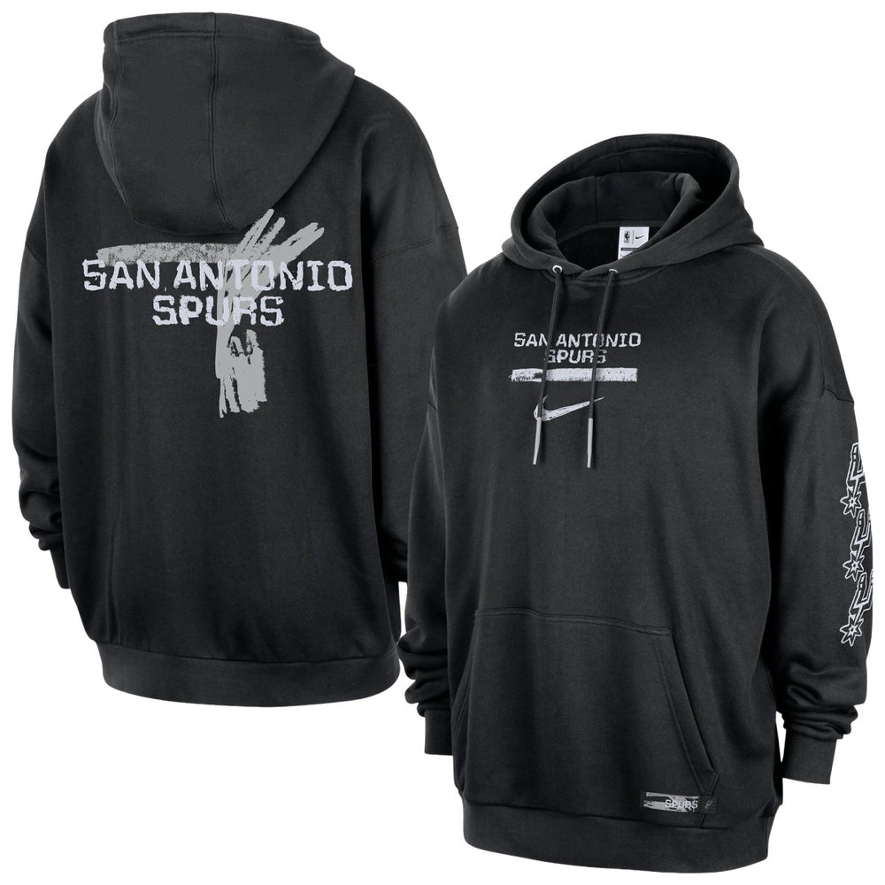 San Antonio Spurs Courtside Club Premium Hoodie Black