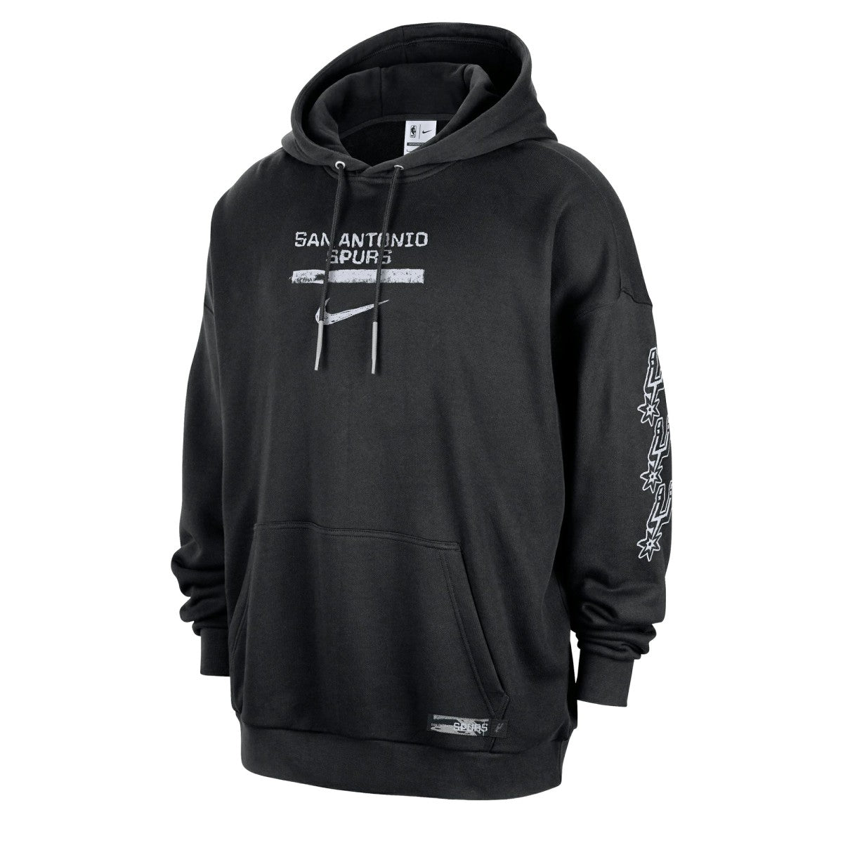 San Antonio Spurs Courtside Club Premium Hoodie Black