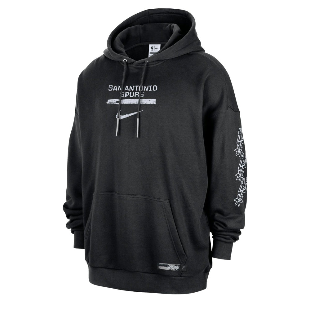 San Antonio Spurs Courtside Club Premium Hoodie Black
