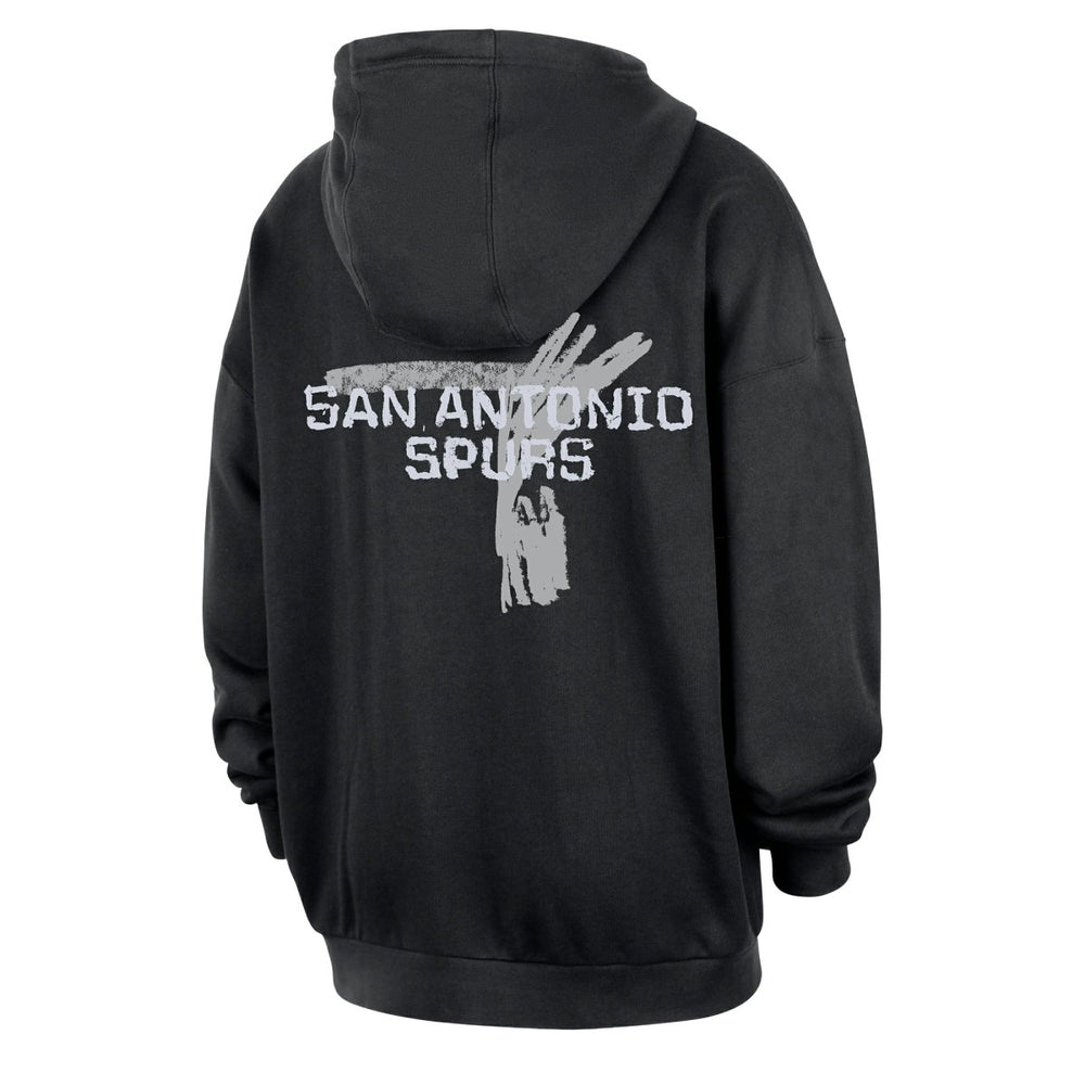 San Antonio Spurs Courtside Club Premium Hoodie Black