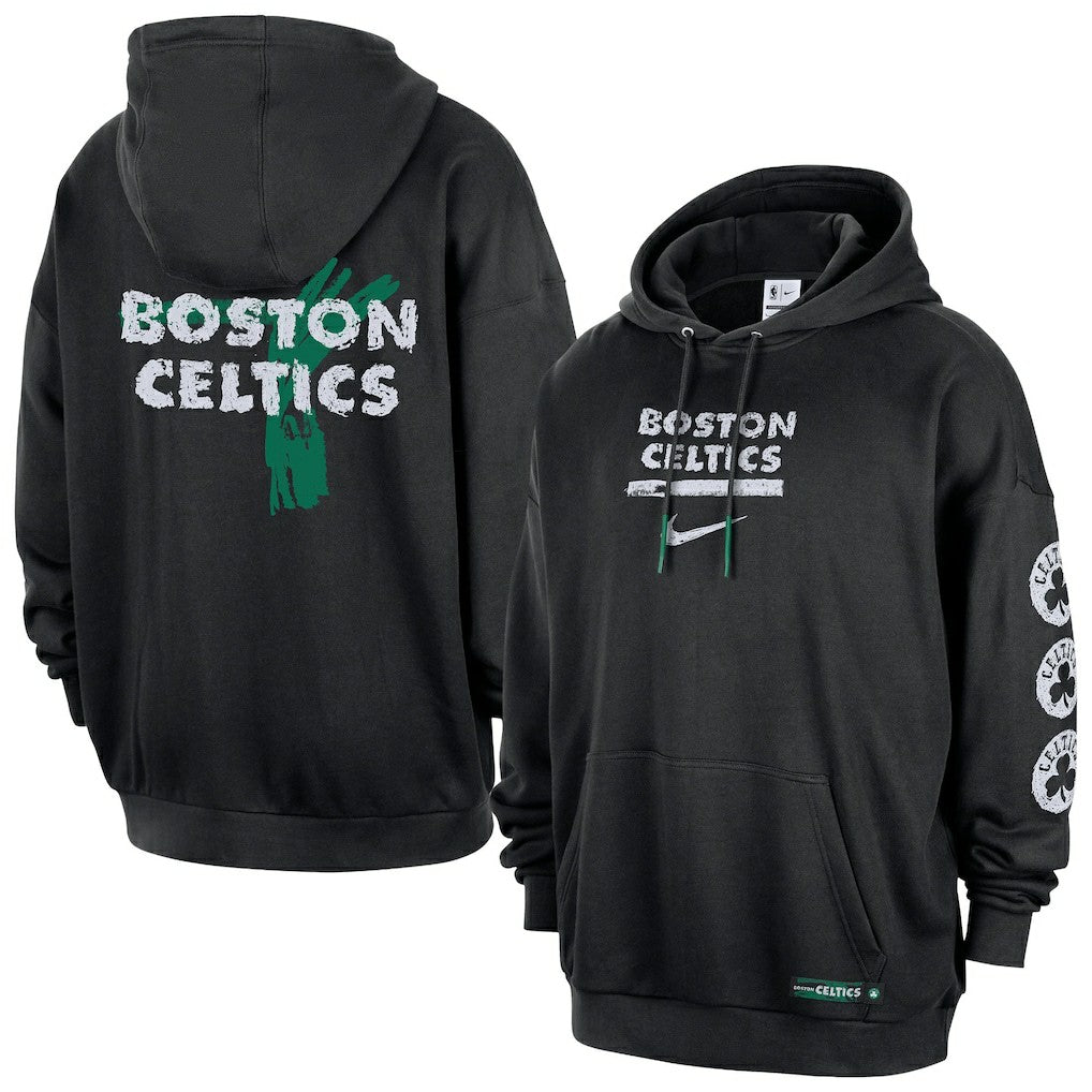 Boston Celtics Courtside Club Premium Hoodie Black