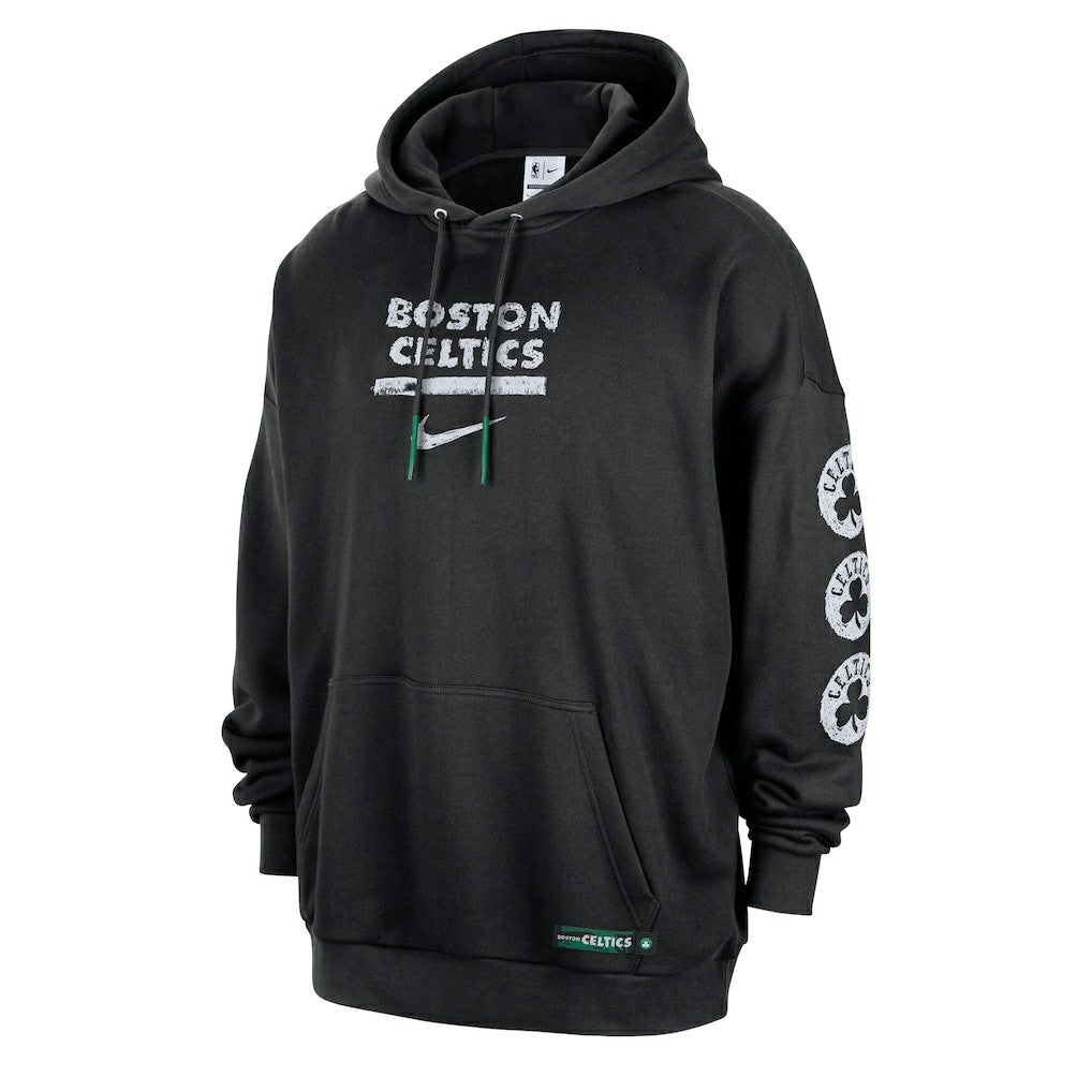 Boston Celtics Courtside Club Premium Hoodie Black