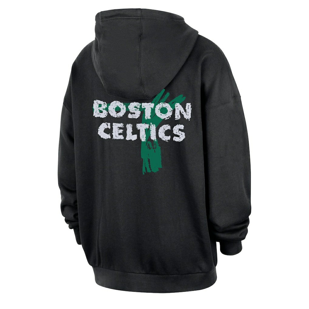 Boston Celtics Courtside Club Premium Hoodie Black