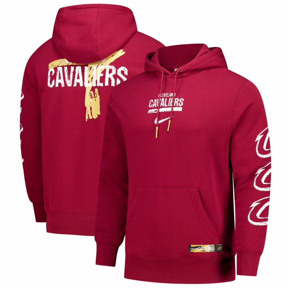 Cleveland Cavaliers Courtside Club Premium Hoodie Wine