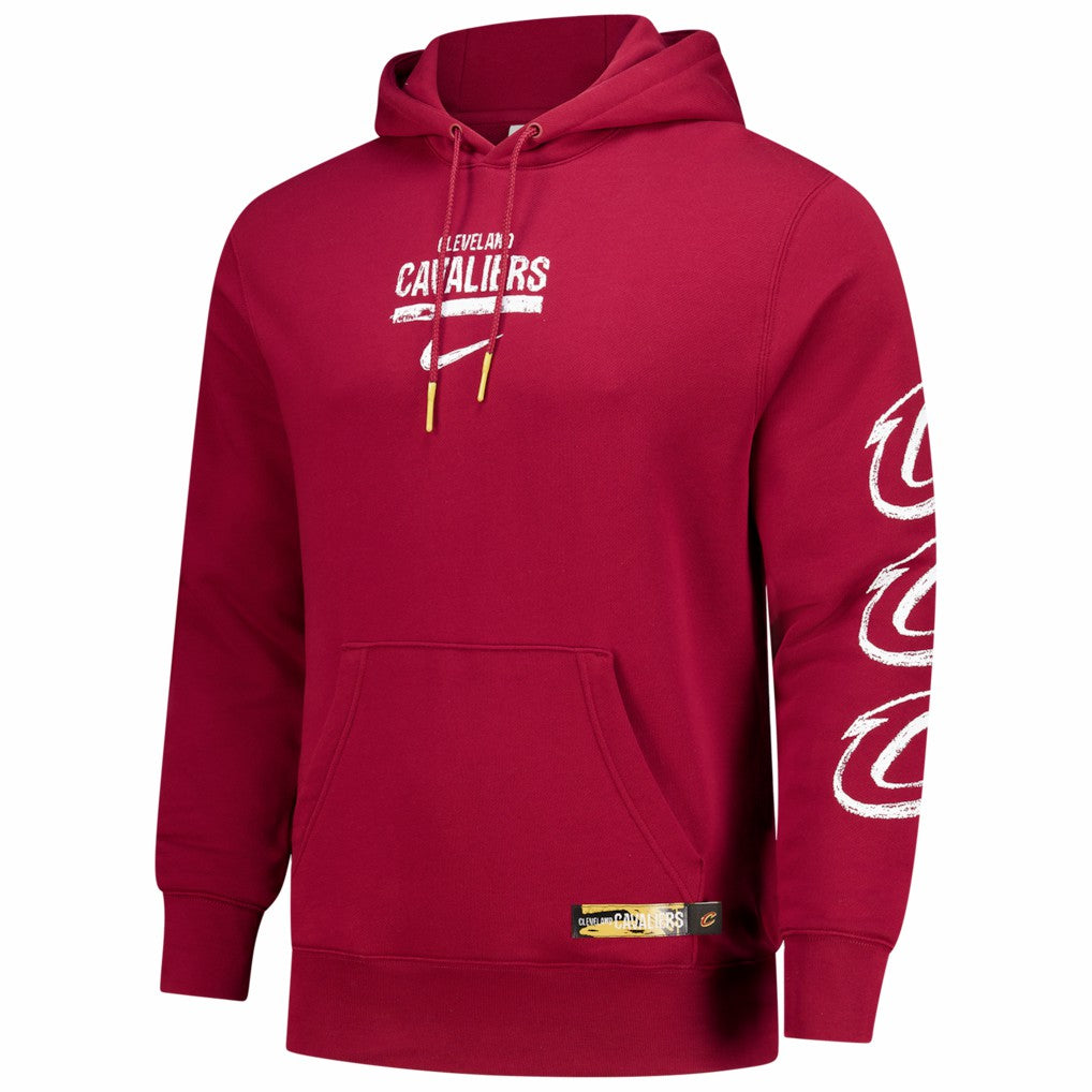 Cleveland Cavaliers Courtside Club Premium Hoodie Wine