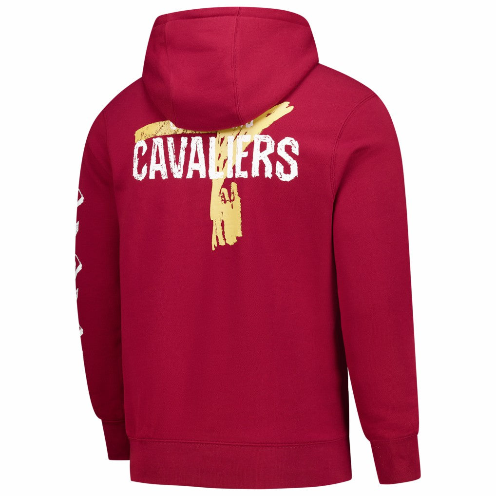 Cleveland Cavaliers Courtside Club Premium Hoodie Wine