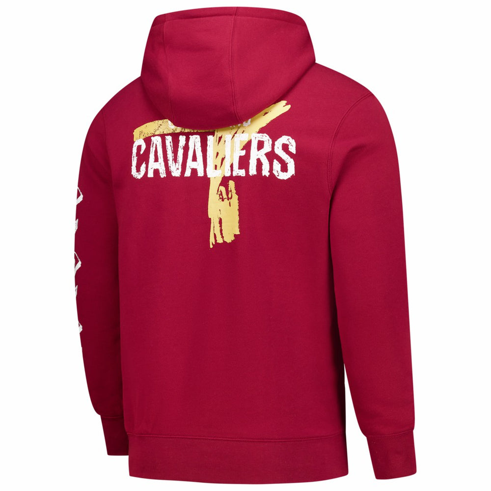Cleveland Cavaliers Courtside Club Premium Hoodie Wine