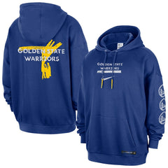 Golden State Warriors Courtside Club Premium Hoodie Royal
