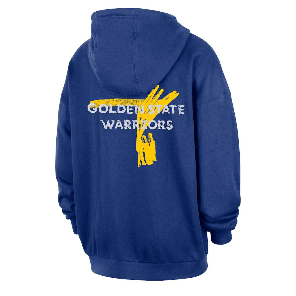 Golden State Warriors Courtside Club Premium Hoodie Royal