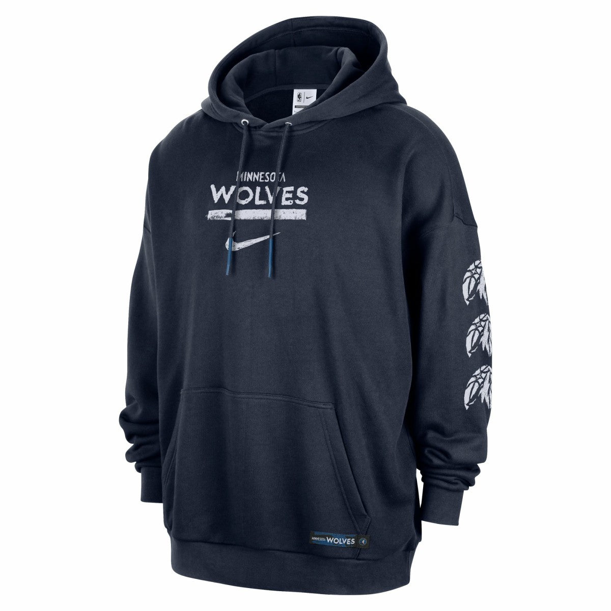 Minnesota Timberwolves Courtside Club Premium Hoodie Navy