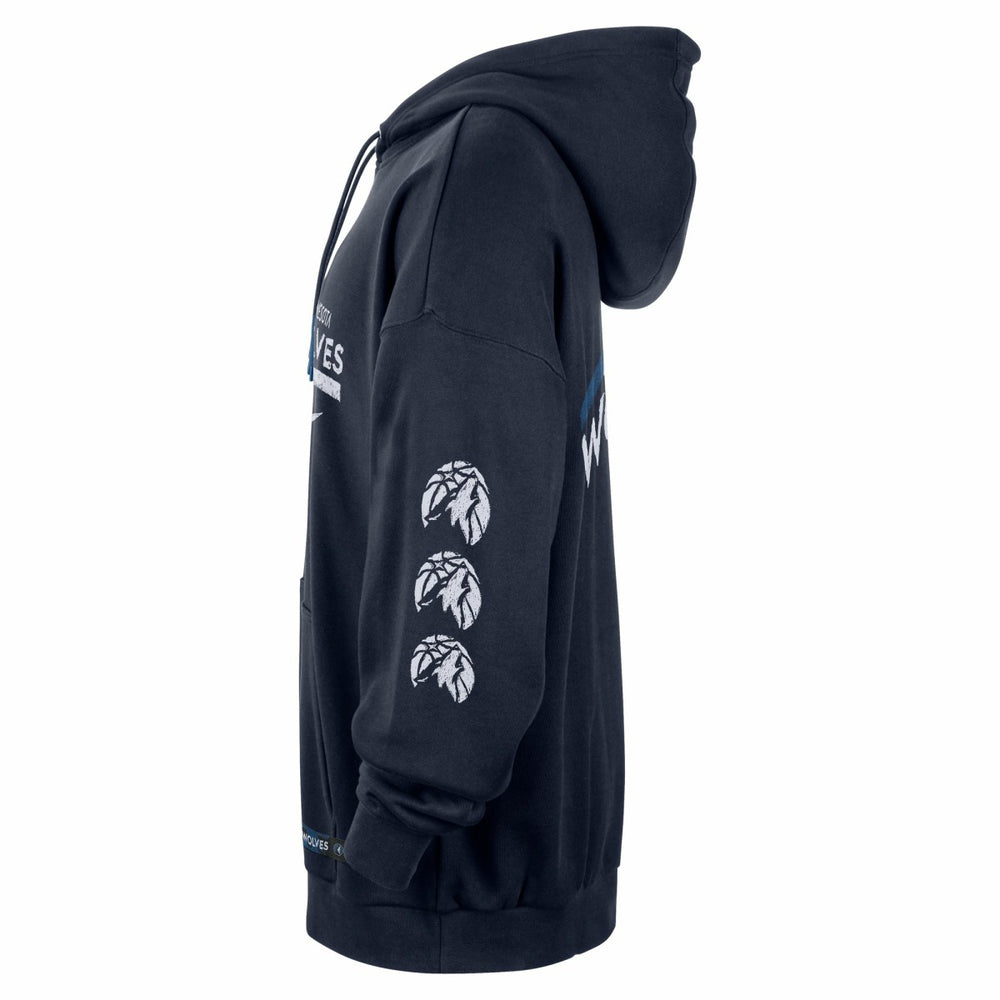 Minnesota Timberwolves Courtside Club Premium Hoodie Navy