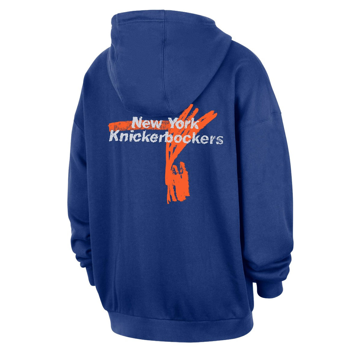New York Knicks Courtside Club Premium Hoodie Blue