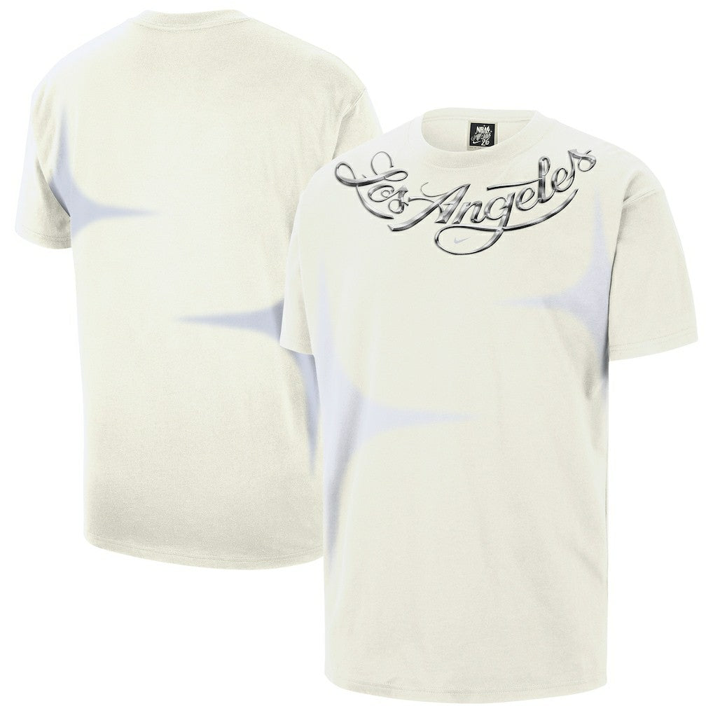 2026 NBA All-Star Game Max90 Premiere T-Shirt Cream