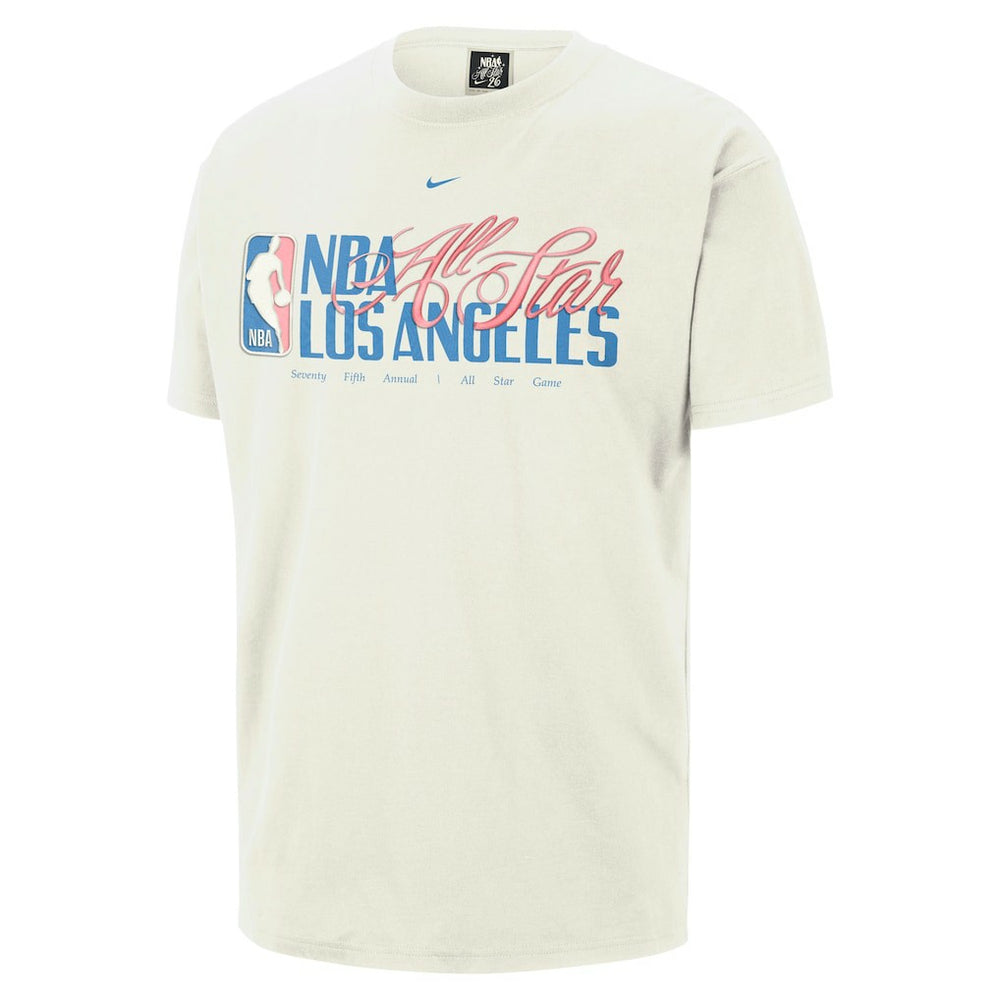 2026 NBA All-Star Game Max90 Wordmark T-Shirt Cream