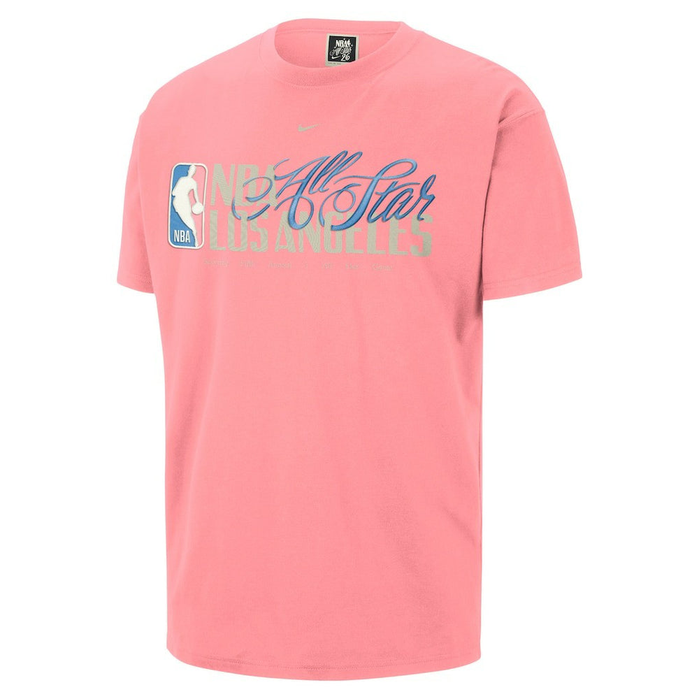 2026 NBA All-Star Game Max90 Wordmark T-Shirt Pink