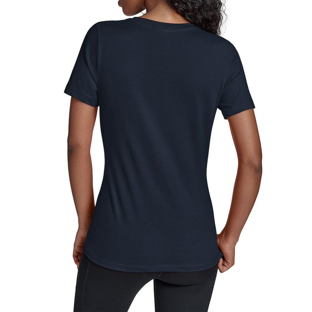 Chicago Bears Starter Women's Groovy Script V-Neck T-Shirt Navy