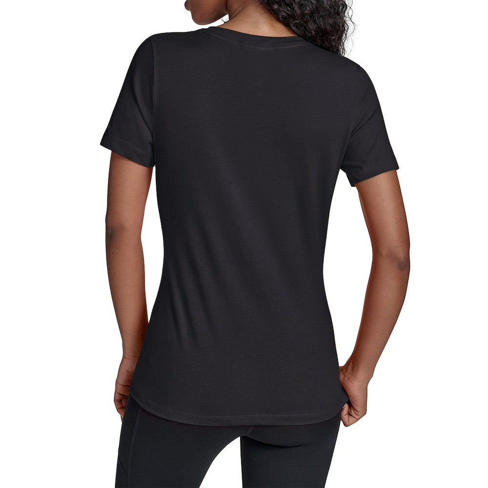 Philadelphia Eagles Starter Women's Groovy Script V-Neck T-Shirt Black