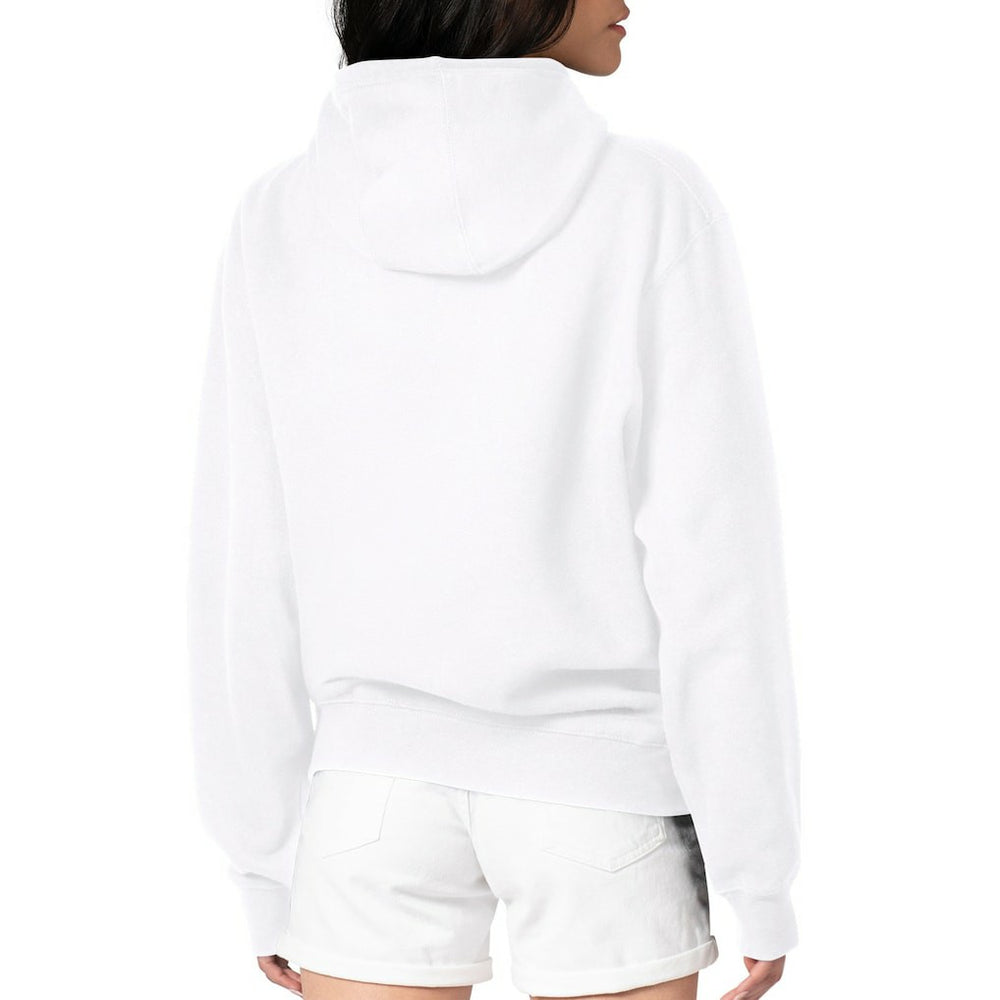 Miami Dolphins Starter Women's Throwback Groovy Script Pullover Hoodie White