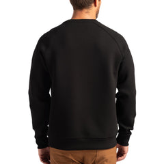 Green Bay Packers Cutter & Buck Primary Logo Roam Recycled Raglan Pullover Sweatshirt Black