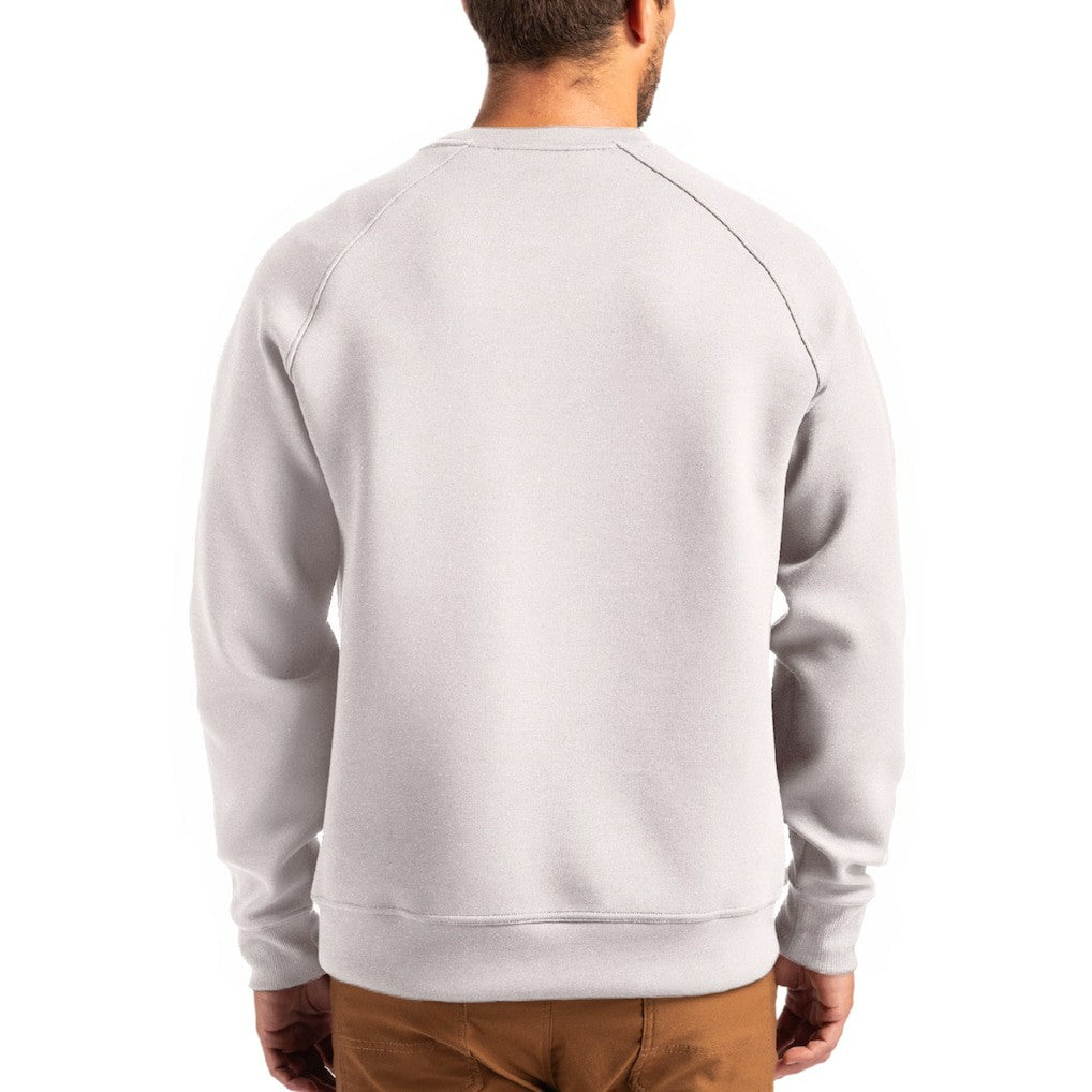 Minnesota Vikings Cutter & Buck Primary Logo Roam Recycled Raglan Pullover Sweatshirt Gray