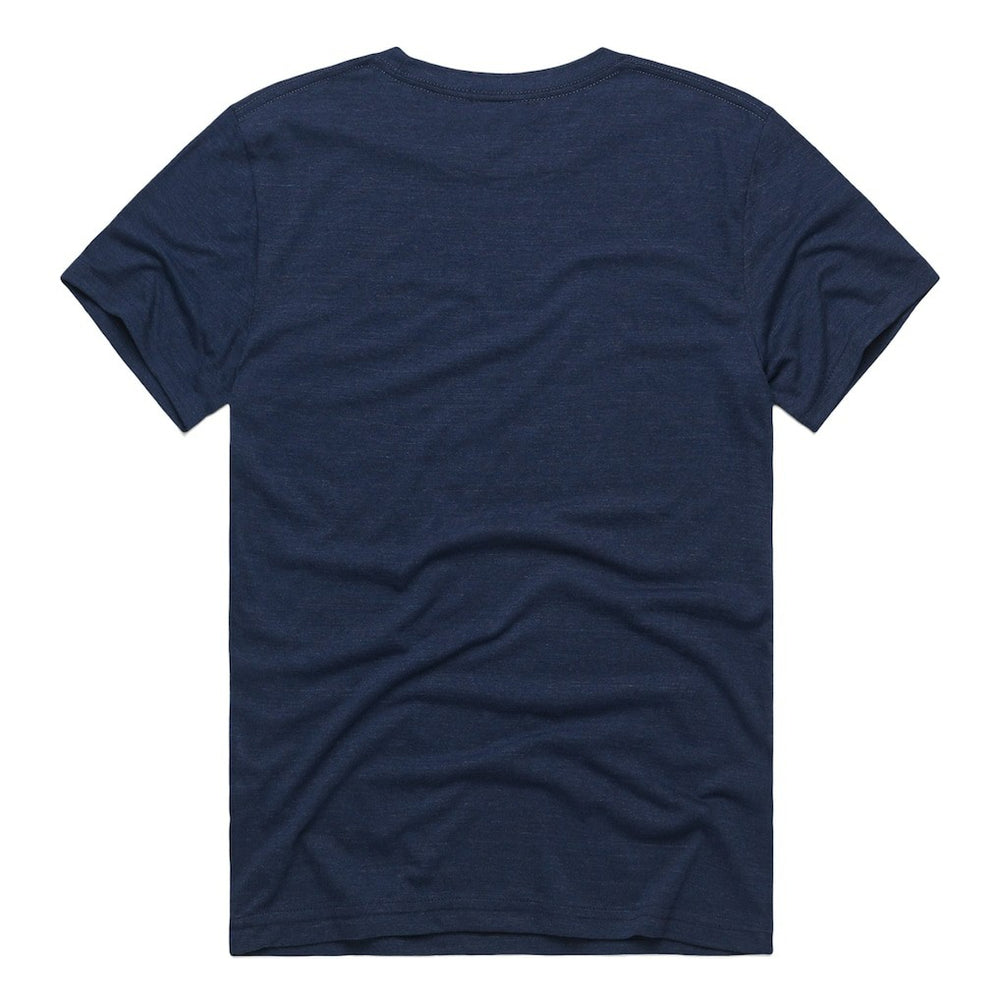 Dallas Cowboys Homage Unisex NFL ASL Collection by Love Sign Tri-Blend T-Shirt Navy