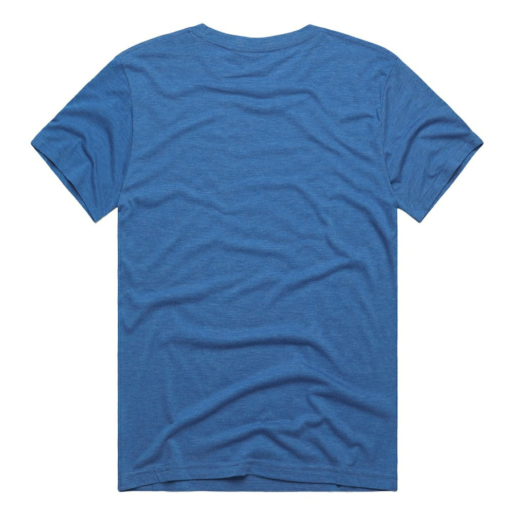 New York Giants Homage Unisex NFL ASL Collection by Love Sign Tri-Blend T-Shirt Royal