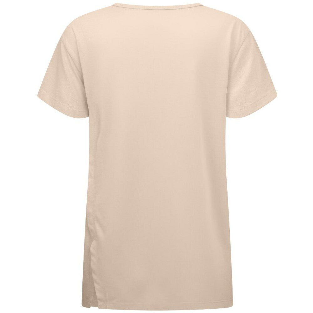 Miami Marlins Levelwear Women's Influx Protect W T-Shirt - Khaki T-shirts