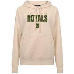 Kansas City Royals Levelwear Women's Adorn Protect W Pullover Hoodie - Khaki Hoodies