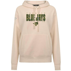 Toronto Blue Jays Levelwear Women's Adorn Protect W Pullover Hoodie - Khaki Hoodies