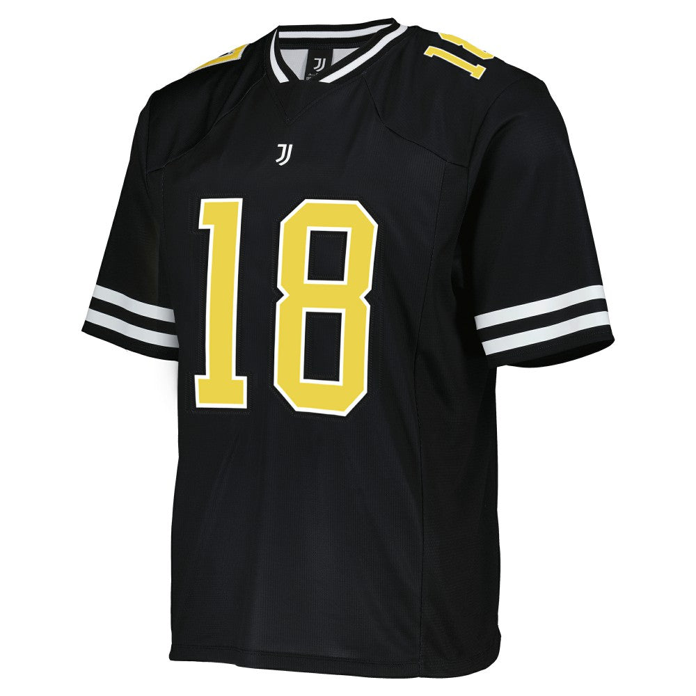 Juventus Collegiate American Football Foundation Fashion Jersey Black