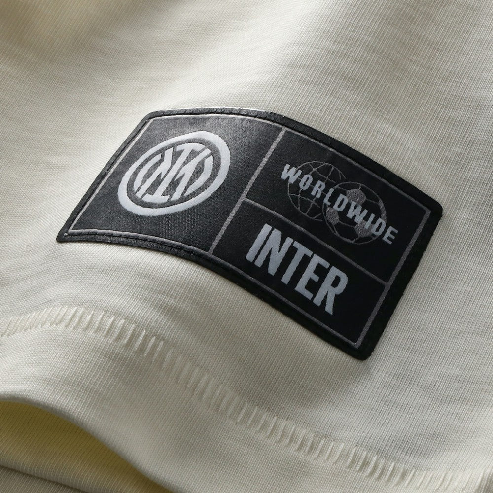 Inter Milan Collegiate T-Shirt Cream